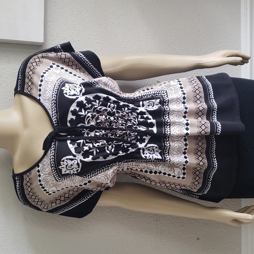 CLAUDIA RICHAR Bohemian Blouse Size S-M